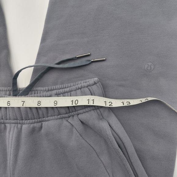 Lululemon Scuba Womens XXXS Mid-Rise Oversized Jogger Graphic Teen Kids Gray - Picture 4 of 7